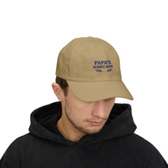 Papa's Sunny Spot Classic Dad Cap | Gift for Father's Day, Casual Wear, Summer Hat, Dad's Day Out, Outdoor Activities