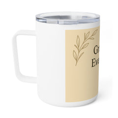 Insulated Coffee Mug, Grace in Every Sip – Perfect for Gifts, Home, Office, Travel, Tea Lovers