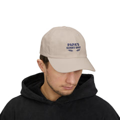 Papa's Sunny Spot Classic Dad Cap | Gift for Father's Day, Casual Wear, Summer Hat, Dad's Day Out, Outdoor Activities