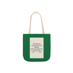 Canvas Tote Bag with Colorful Straps - Perfect Gift for Grandmothers