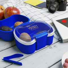 Two-Tier Bento Box: Meal Prep Container, Lunch Box, Eco-Friendly Food Storage, Picnic Accessory