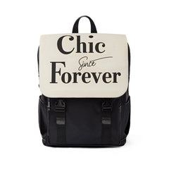 Stylish Backpack for Senior Women – “Chic Since Forever” Lightweight Oxford Canvas Bag for Comfort & Elegance