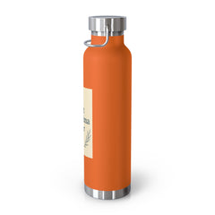 Best Grandma Ever Copper Insulated Water Bottle, Gift for Grandma, Mother s Day Present, Birthday Gift