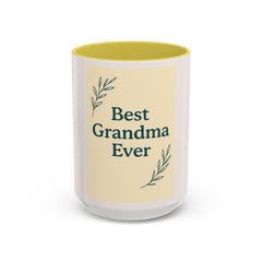 Best Grandma Ever Colorful Mug - Unique Gift for Grandma, Thoughtful Coffee Mug, Great for Mother s Day, Birthday