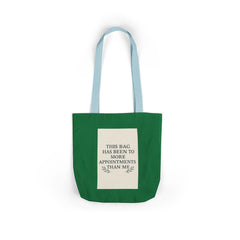 Canvas Tote Bag with Colorful Straps - Perfect Gift for Grandmothers