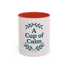 Cozy Coffee Mug: A Cup of Calm, Relaxation Mug, Gift for Coffee Lovers, Tea Time Accessory