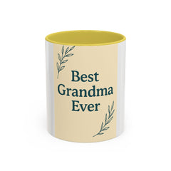 Best Grandma Ever Colorful Mug - Unique Gift for Grandma, Thoughtful Coffee Mug, Great for Mother s Day, Birthday