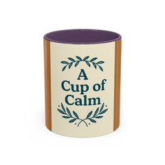 Cozy Coffee Mug: A Cup of Calm, Relaxation Mug, Gift for Coffee Lovers, Tea Time Accessory
