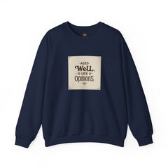 Golden Style Crewneck – “Aged Well, Like Opinions”