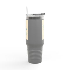 Grandma's Peaceful Moment Insulated Travel Mug | 40oz for Coffee Lovers, Eco-Friendly, Personalized Gift, Perfect for Holidays, Travel