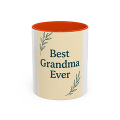 Best Grandma Ever Colorful Mug - Unique Gift for Grandma, Thoughtful Coffee Mug, Great for Mother s Day, Birthday