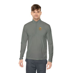 Aging Like Fine Wine Unisex Quarter-Zip Pullover for Seniors