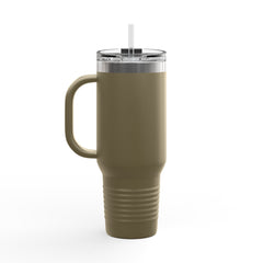 Rest, Relax & Renew Insulated Travel Mug, 40oz - Motivational Drinkware, Perfect for Gifts, Outdoor Adventures, Self-Care & Relaxation
