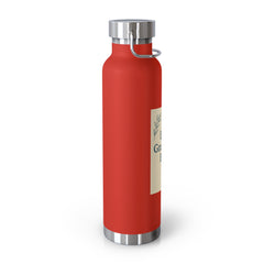 Best Grandma Ever Copper Insulated Water Bottle, Gift for Grandma, Mother s Day Present, Birthday Gift