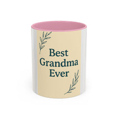 Best Grandma Ever Colorful Mug - Unique Gift for Grandma, Thoughtful Coffee Mug, Great for Mother s Day, Birthday