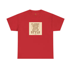 Senior Comfort Cotton Tee - Comfort Never Goes out of Style. Neither do I.