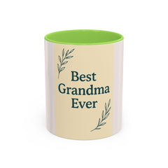 Best Grandma Ever Colorful Mug - Unique Gift for Grandma, Thoughtful Coffee Mug, Great for Mother s Day, Birthday