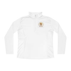 Vintage Stretch Action Ladies Quarter-Zip Pullover