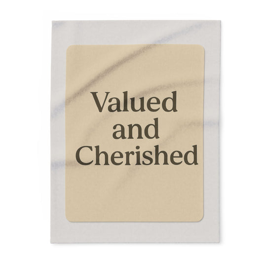 Cozy Arctic Fleece Blanket, Inspirational Home Decor, Thoughtful Gift for Loved Ones, Perfect for Cozy Nights, Warmth and Comfort