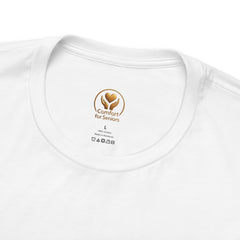 Senior Unisex Tee - 'Experience Looks Good' Cotton Short Sleeve