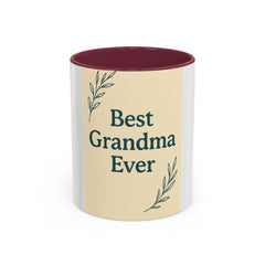 Best Grandma Ever Colorful Mug - Unique Gift for Grandma, Thoughtful Coffee Mug, Great for Mother s Day, Birthday
