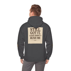 Unisex Hoodie – “I Take My Time, Because I’ve Earned It” (For Those Who’ve Seen It All)