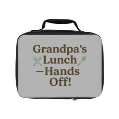 Grandpa's Lunch Bag - Hands Off! | Insulated Lunch Cooler for your elderly loved ones