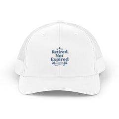 Retired Not Expired Snapback Trucker Cap | Perfect Gift for Retirees, Casual Wear, Outdoor Adventures, Father's Day, Birthday