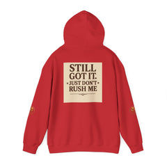 Unisex Hoodie – “I Take My Time, Because I’ve Earned It” (For Those Who’ve Seen It All)