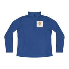 Vintage Stretch Action Ladies Quarter-Zip Pullover