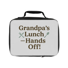 Grandpa's Lunch Bag - Hands Off! | Insulated Lunch Cooler for your elderly loved ones