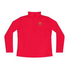 Vintage Stretch Action Ladies Quarter-Zip Pullover
