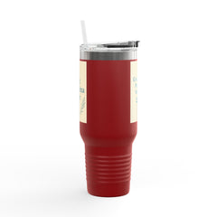 Grandma's Peaceful Moment Insulated Travel Mug | 40oz for Coffee Lovers, Eco-Friendly, Personalized Gift, Perfect for Holidays, Travel