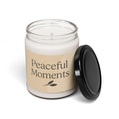 Peaceful Moments Scented Soy Candle | Relaxation Gift, Aromatherapy, Home Decor, Self-Care, Mindfulness