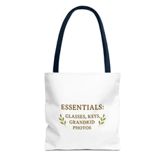 Essentials Tote Bag - Perfect for Grandma, Stylish Shopping, Beach Days, Gifts for Her, Personalized Bag