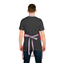 Retired Chef Apron - AOP with 5-Color Straps, Gift for Cooking Enthusiasts, Fun Kitchen Accessory, Perfect for Retirement Parties