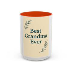 Best Grandma Ever Colorful Mug - Unique Gift for Grandma, Thoughtful Coffee Mug, Great for Mother s Day, Birthday
