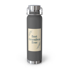 Best Grandma Ever Copper Insulated Water Bottle, Gift for Grandma, Mother s Day Present, Birthday Gift