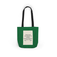 Canvas Tote Bag with Colorful Straps - Perfect Gift for Grandmothers