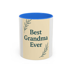 Best Grandma Ever Colorful Mug - Unique Gift for Grandma, Thoughtful Coffee Mug, Great for Mother s Day, Birthday