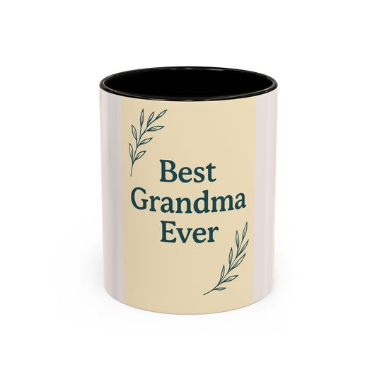 Best Grandma Ever Colorful Mug - Unique Gift for Grandma, Thoughtful Coffee Mug, Great for Mother s Day, Birthday