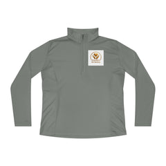 Vintage Stretch Action Ladies Quarter-Zip Pullover
