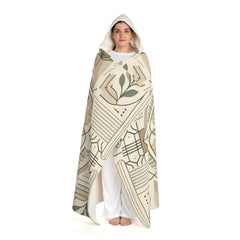 Hooded Sherpa Fleece Blanket