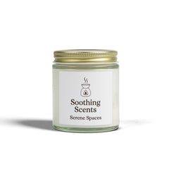 Scented Candles, Elderly Grandparents Gift, Coconut Apricot Wax Candle, Warm Memories, Cozy Atmosphere, Relaxing Aromatherapy, Holiday