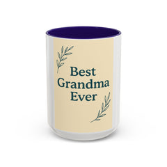 Best Grandma Ever Colorful Mug - Unique Gift for Grandma, Thoughtful Coffee Mug, Great for Mother s Day, Birthday