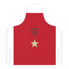 Retired Chef Apron - AOP with 5-Color Straps, Gift for Cooking Enthusiasts, Fun Kitchen Accessory, Perfect for Retirement Parties
