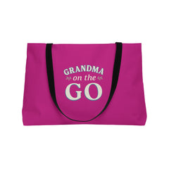Stylish Weekender Tote Bag for Grandmas, Travel Bag, Grandma Gift, Beach Tote, Weekend Getaway Bag, Personalized Bag