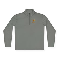 Aging Like Fine Wine Unisex Quarter-Zip Pullover for Seniors