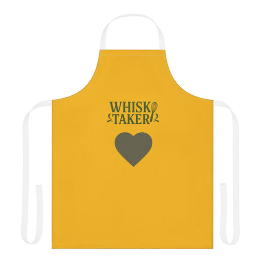 Whisk Taker Apron | Fun Cooking Gift for Grandparents | Chef Apron | Kitchen Accessory | Unique Present | Gift for Him/Her | Aprons for Holidays