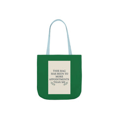 Canvas Tote Bag with Colorful Straps - Perfect Gift for Grandmothers